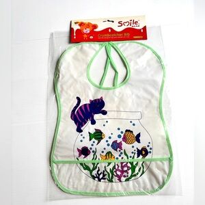 Happy Care Vintage Kids Bibs with Pockets New